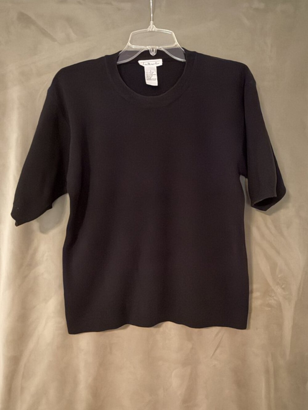 Cotton, Short-Sleeved Talbots Sweater